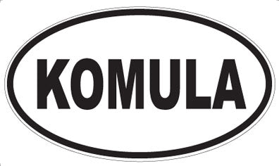 KOMULA - Oval Magnet
