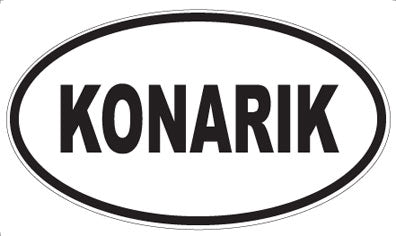 KONARIK - Oval Magnet