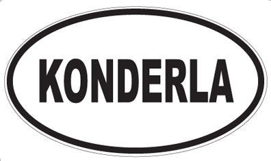KONDERLA - Oval Magnet