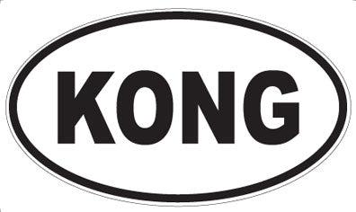 KONG - Oval Magnet