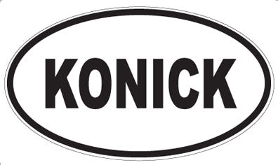 KONICK - Oval Magnet