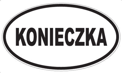KONIECZKA - Oval Magnet