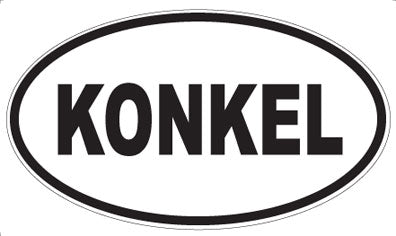 KONKEL - Oval Magnet