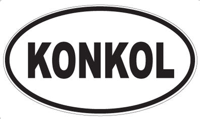 KONKOL - Oval Magnet