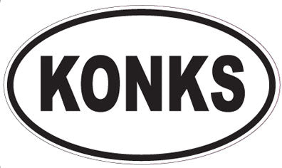 KONKS - Oval Magnet