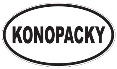 KONOPACKY - Oval Magnet