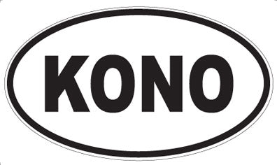 KONO - Oval Magnet
