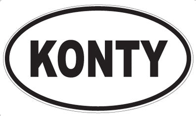 KONTY - Oval Magnet