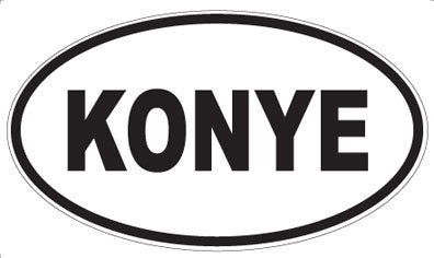 KONYE - Oval Magnet