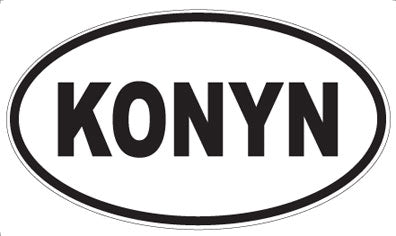 KONYN - Oval Magnet