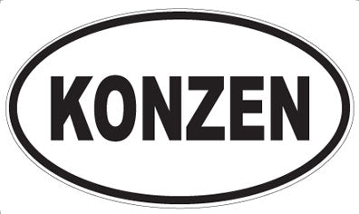 KONZEN - Oval Magnet