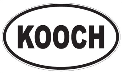 KOOCH - Oval Magnet