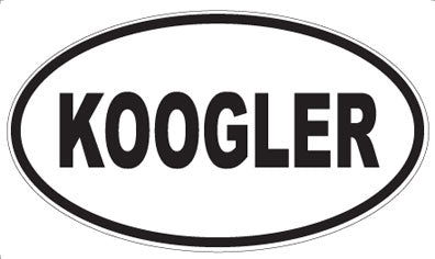 KOOGLER - Oval Magnet
