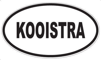 KOOISTRA - Oval Magnet