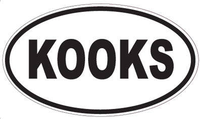 KOOKS - Oval Sticker