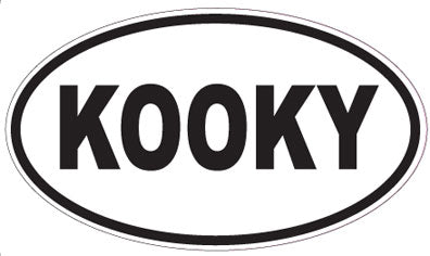 KOOKY - Oval Magnet