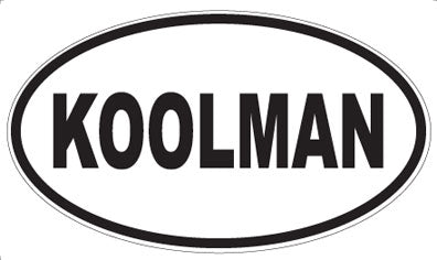 KOOLMAN - Oval Magnet