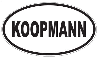 KOOPMANN - Oval Magnet