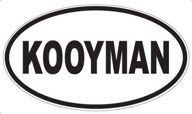 KOOYMAN - Oval Magnet