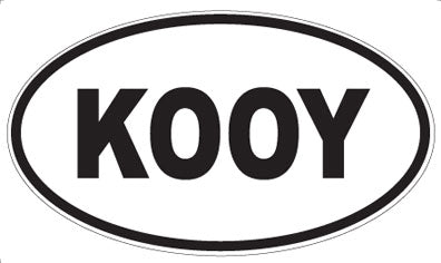 KOOY - Oval Magnet