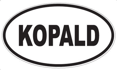 KOPALD - Oval Magnet