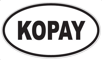 KOPAY - Oval Magnet