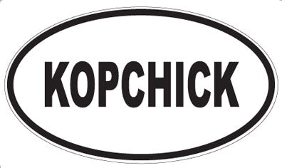 KOPCHICK - Oval Magnet