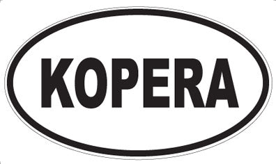KOPERA - Oval Magnet