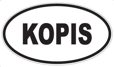 KOPIS - Oval Magnet