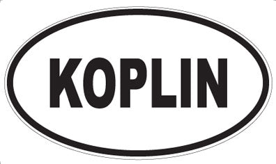 KOPLIN - Oval Magnet