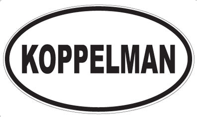 KOPPELMAN - Oval Magnet