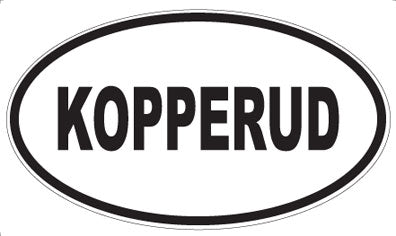 KOPPERUD - Oval Magnet