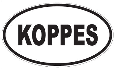KOPPES - Oval Magnet