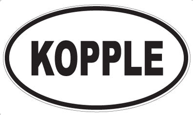KOPPLE - Oval Magnet