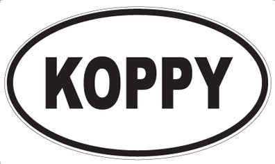 KOPPY - Oval Magnet