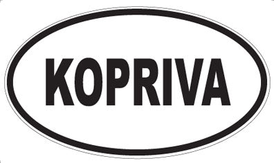 KOPRIVA - Oval Magnet