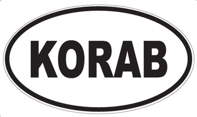 KORAB - Oval Magnet