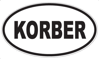 KORBER - Oval Magnet