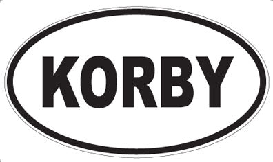 KORBY - Oval Magnet