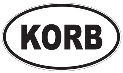 KORB - Oval Magnet