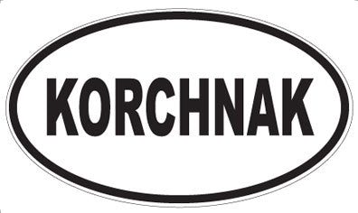 KORCHNAK - Oval Magnet