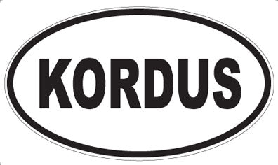 KORDUS - Oval Magnet