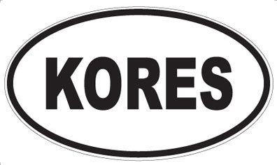 KORES - Oval Magnet