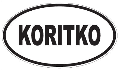 KORITKO - Oval Magnet