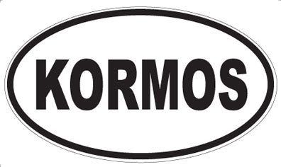 KORMOS - Oval Magnet