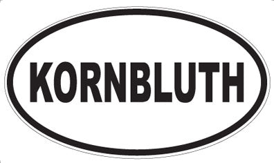 KORNBLUTH - Oval Magnet