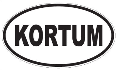 KORTUM - Oval Magnet