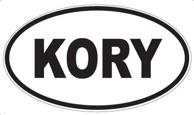 KORY - Oval Magnet
