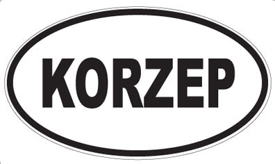KORZEP - Oval Magnet