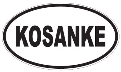 KOSANKE - Oval Magnet